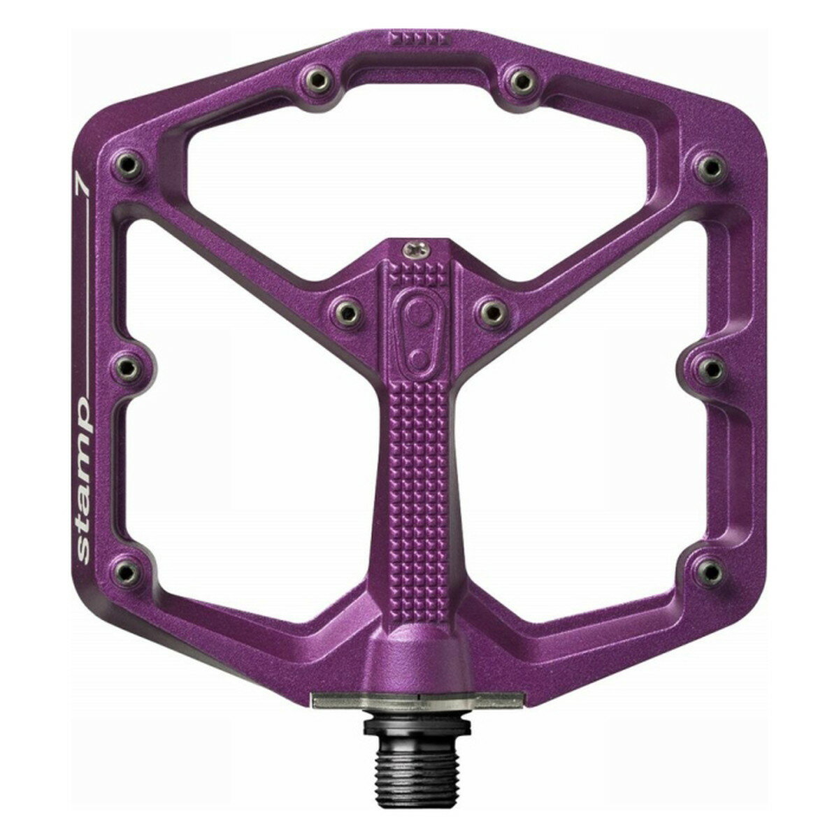 crankbrothers/크랭크 브라더스 STAMP7(스탬프 7) Ltd.COLOR L사이즈 퍼플 페달 자전거 부품 사이클 파트