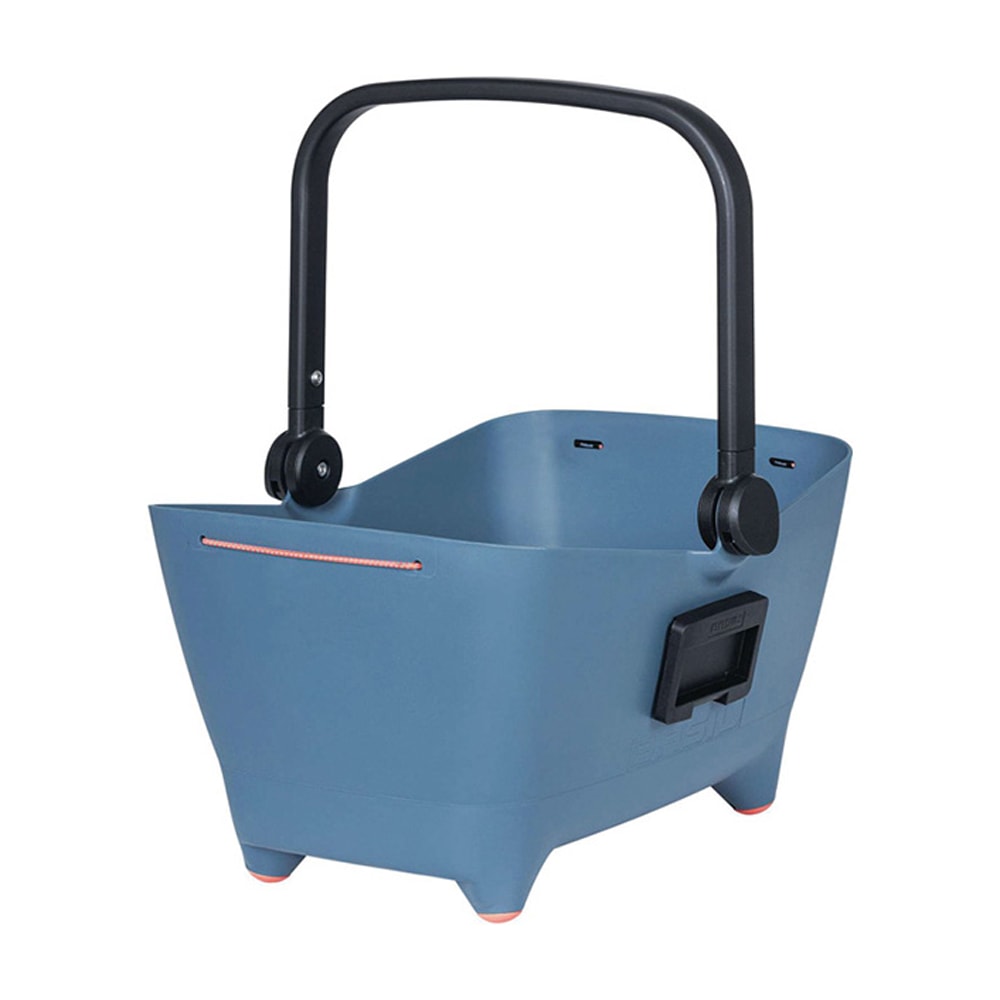 愛犬と一緒にサイクリングをするためのバスケット ・クリックフィックスアダプタープレート付属 ・ワンタッチで脱着可能 ・長さ調整可能な首輪を止めるベルトが付属 ・底面に脱着可能な厚み約3cmのクッション付き ・別売のスペースフレーム（#014...