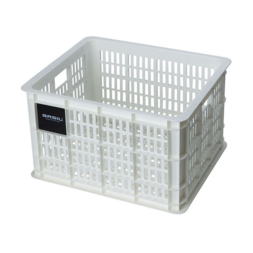Rakuten - BASIL CRATE クレート Mサイズ ホワイト カゴ バジル