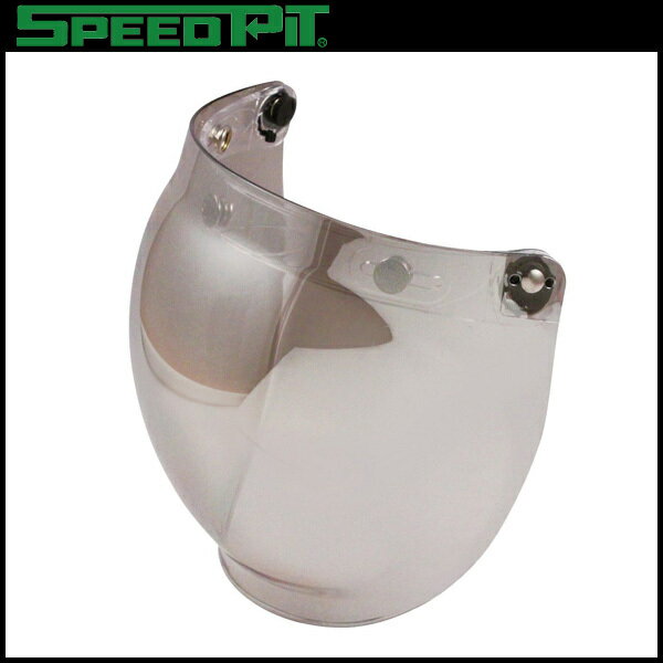 TNK工業 SPEEDPIT JJ2バブルシールド クリアー/シルバーミラー JJ2 BUBBLE SHIELD ミラー バイク用品