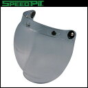 TNK工業 SPEEDPIT JJ2バブルシールド ライトスモーク JJ2 BUBBLE SHIELD ソリッドカラー バイク用品