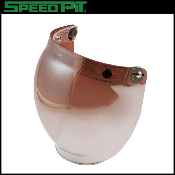 TNK工業 SPEEDPIT JJ2バブルシールド フラッシュミラーブラウングラデーション JJ2 BUBBLE SHIELD バイク用品