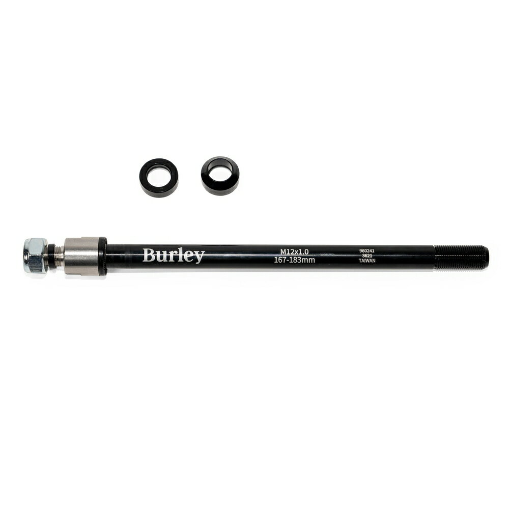 Burley バーレー トレーラー スルーアクスル 12×1.0 （軸長167-183mm） ブラック