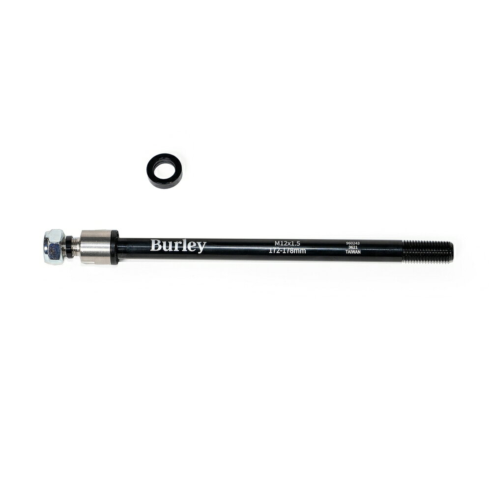 Burley バーレー トレーラー スルーアクスル 12×1.5 （軸長172-178mm） ブラック