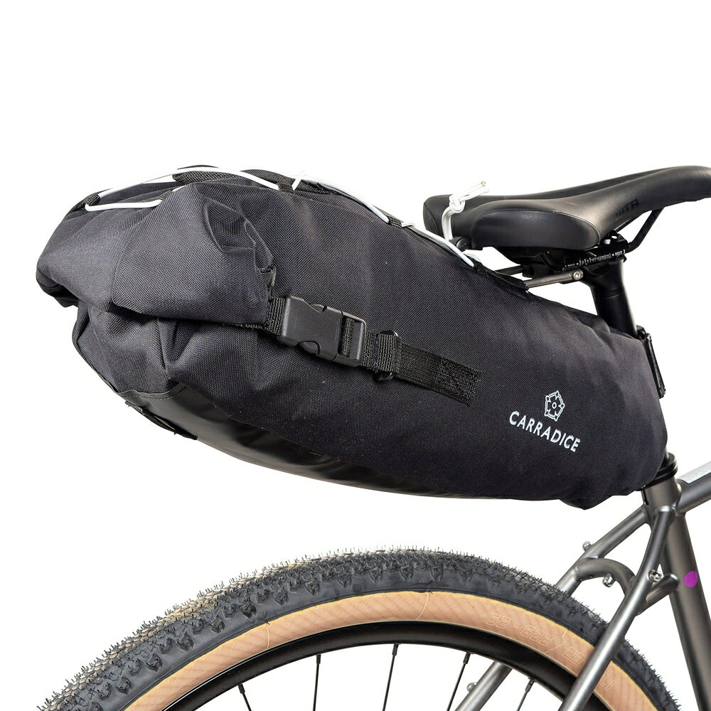 ザ・パワフルのCarradice キャラダイス コロラド サドルバッグ 17L ブラック COLORADO SADDLEBAG｜アングル3