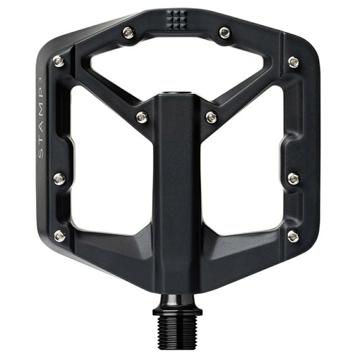 Crankbrothers STAMP3 MAGNESIUM (Stamp 3 Magnesium) S size, Black - Bicycle Pedals, Cycle Parts
