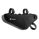 Deuter/ドイター TRIANGLE FRONT BAG 1.5 (トライアングルフロントバッグ1.5) ブラック フレームバッグ 自転車用品