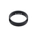 Dixna/ディズナ バンテージヘッドスペーサー 7.5mm マットブラック 自転車部品 サイクルパーツ ヘッドパーツ