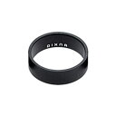 Dixna/ディズナ バンテージヘッドスペーサー 10mm マットブラック 自転車部品 サイクルパーツ ヘッドパーツ