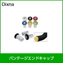 Dixna ディズナ バンテージエンドキャップ グリーン ■カラー：グリーン ■対応ハンドル内径：15mm〜22.0mm ■固定部：シリコン ■外径：26.0mm ■厚み：5mm ■27g×2 意外に目立ってしまうバーエンド。 絶妙な丸みを帯びたアルミ削り出しのエンドキャップはバーテープの巻き込みにフィットし、 外径の丸みは感触も良く、ディズナの他のカラーアクセサリーとのコーディネイトにも ピッタリのセンス溢れる製品。 バリエーション・バンテージエンドキャップ ブラック エンドキャップ JAN:4948107262579・バンテージエンドキャップ ブルー エンドキャップ JAN:4948107262586・バンテージエンドキャップ ゴールド エンドキャップ JAN:4948107262593・バンテージエンドキャップ グリーン エンドキャップ JAN:4948107262609・バンテージエンドキャップ レッド エンドキャップ JAN:4948107262616・バンテージエンドキャップ シルバー エンドキャップ JAN:4948107262623・バンテージエンドキャップ ブラウン JAN:4948107282904・バンテージエンドキャップ パープル JAN:4948107282911