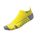 FOOTMAX FXR026 ロードレース ナノ イエロー Mサイズ(24-26cm) ソックス フットマックス