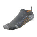 FOOTMAX FXR026 ロードレース ナノ チャコール Lサイズ(26-28cm) ソックス フットマックス