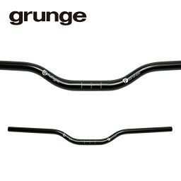 grunge/グランジ FUNライザー 254 ハンドルバー ブラック 自転車部品 サイクルパーツ