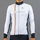 リオン・ド・カペルミュール lijk1028 レーシングサーモジャケット ドットプリント ホワイト Lion de kapelmuur