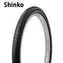 22インチ 自転車タイヤ SR133 22×1-3/4 W/O ブラック スタンダードタイヤ Shinko（シンコー）