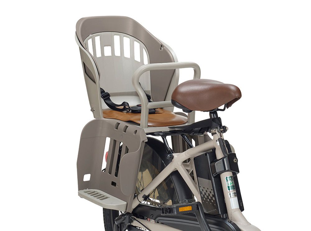 リアチャイルドシート 自転車後用同乗器（子供乗せ） RBC-019S POPOLA （ポポラ） グレージュ OGK giken（オージーケー技研） 2