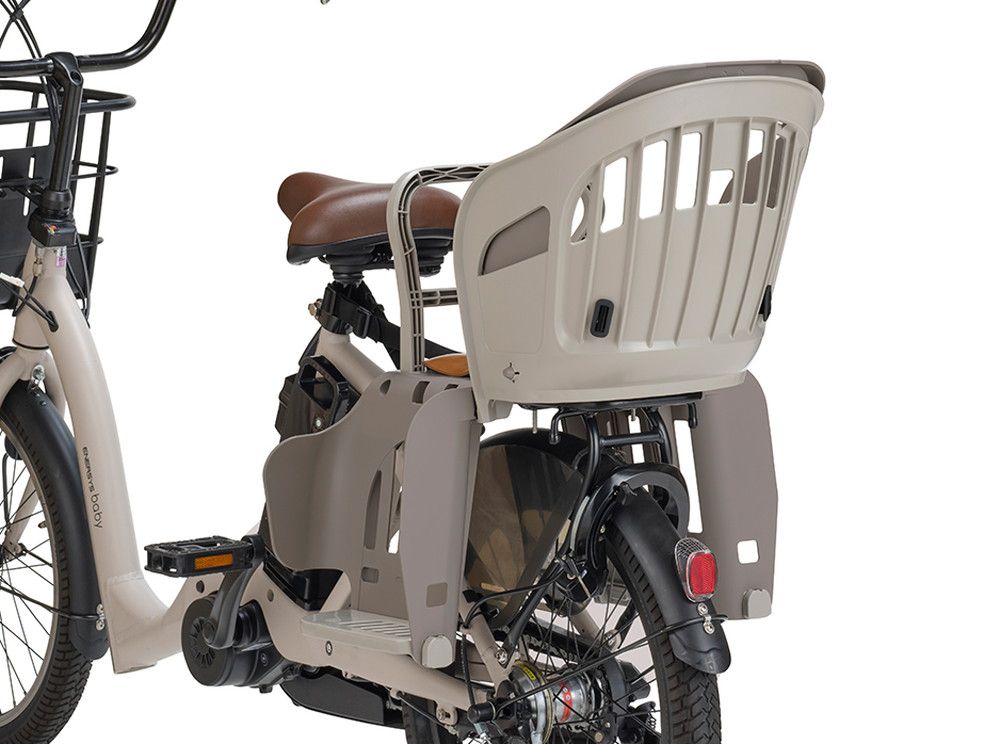 リアチャイルドシート 自転車後用同乗器（子供乗せ） RBC-019S POPOLA （ポポラ） グレージュ OGK giken（オージーケー技研） 3