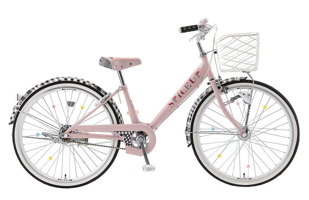 S-tech/サカモトテクノ スパイスアップ オートライト ピンク 20インチ キッズ・ジュニア用自転車