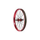 SALT エベレスト カセット リアホイール 20インチ 14mmアクスル レッド ダブルストレートウォール BMX用ホイール ソルト