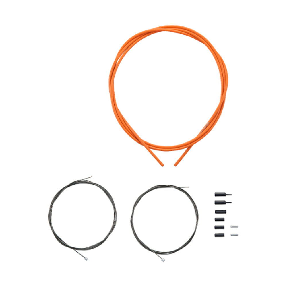 シマノ 自転車 パーツ Y60198050 OT-SP41 OPTISLICK シフトケーブルセット オレンジ SHIMANO