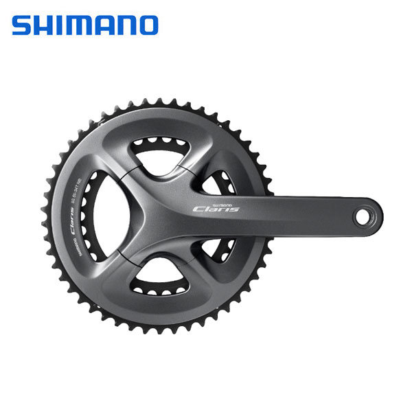 SHIMANO/シマノ Claris/クラリス FC-R2000 50×34T 170mm 2ピース・クランクセット（2×8スピード）EFCR2000CX04X サイクルパーツ 自転車部品 コンポーネント