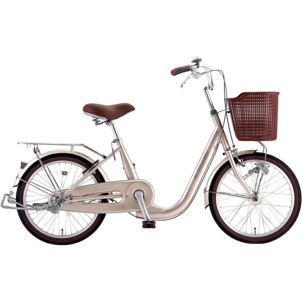 7分組 自転車 20インチ ミニベロ 小径 ミスティライト オート Misty Light 低床 街...