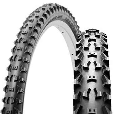 SHINKO シンコー SR081 ブロックタイヤ 26×2.00 H/E ブラック 自転車 タイヤ 26インチ