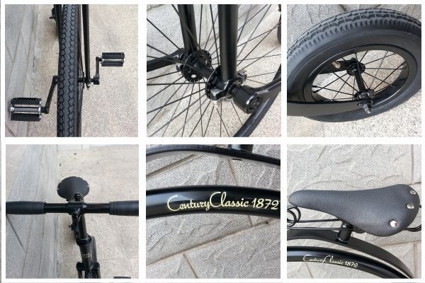 Century Classic Classic 1872 センチュリークラシック 27インチ ダルマ自転車 自転車本体 ペニー ファージング オーディナリー 型自転車 送料無料 北海道 沖縄 離島除く 自転車本体 1872 ザ パワフル税込8000円以上購入で送料無料 例外地域あり