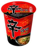 【濃心】辛ラーメンカップ68g　韓国食品,韓国食材,韓国料理,韓国ラーメン,激辛,ギフト対応,お歳暮,韓国食品,辛いラーメン,インスタントラーメン,袋麺,激安,おうちごはん, NONGSHIM,しんラーメン