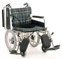 車椅子(車いす) カワムラサイクル製　KA816-40(38.42)ELB-M(LO.SL)【メーカー正規保証付き／条件付き送料無料】