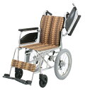 完全国産車椅子(車いす) 日進医療器製　NAH-446U【メーカー正規保証付き／条件付き送料無料】