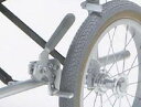 車椅子専用オプション(日進医療器専用)(NAH-L7・L7W用)アルミタックル駐車ブレーキ