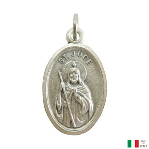 聖ユダ・タダイ メダイ 絶望と敗北者の守護聖人 イタリア製 チャーム ペンダント