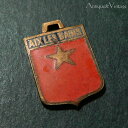 【非聖品】エクス=レ=バン アンティーク 紋章 チャーム エナメル 【海外直輸入中古品】 フランス