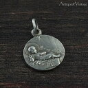 幼子イエス ベツレヘムの星 ヴィンテージ メダイ 【海外直輸入中古品】