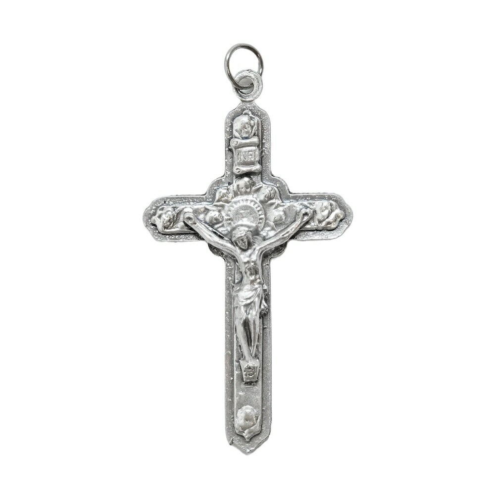 天使の十字架 キリスト磔刑 クロス ペンダント イタリア製