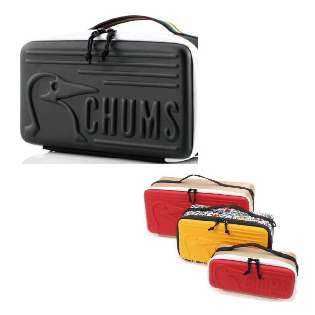 ハードケース/春夏秋冬/アウトドア・キャンプ用品・収納ケース/CHUMS/チャムス/CH62-1823/Black・Beige/Red・BoobyBBQ/Medium/メンズ・レディース/マルチハードケースM/MultiHardCaseM