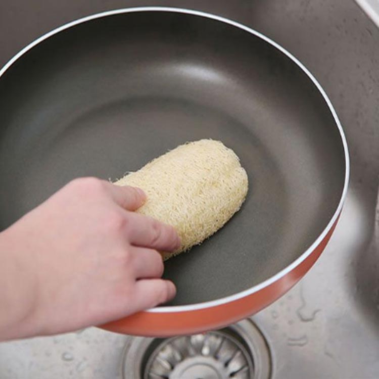 ヘチマたわし 油汚れがつかない 食器ブラシ 便利グッズ 食器洗い 皿洗い 10枚入り ナチュラル キッチン用品 手を傷つけない ヘチマスポンジ 天然へちま 台所用 家庭用 使いやすい 掃除用品 10枚入り へちま スポンジ ヘチマ theskeletonworks-10002535 THE SKELETON WORKS サンプル画像3