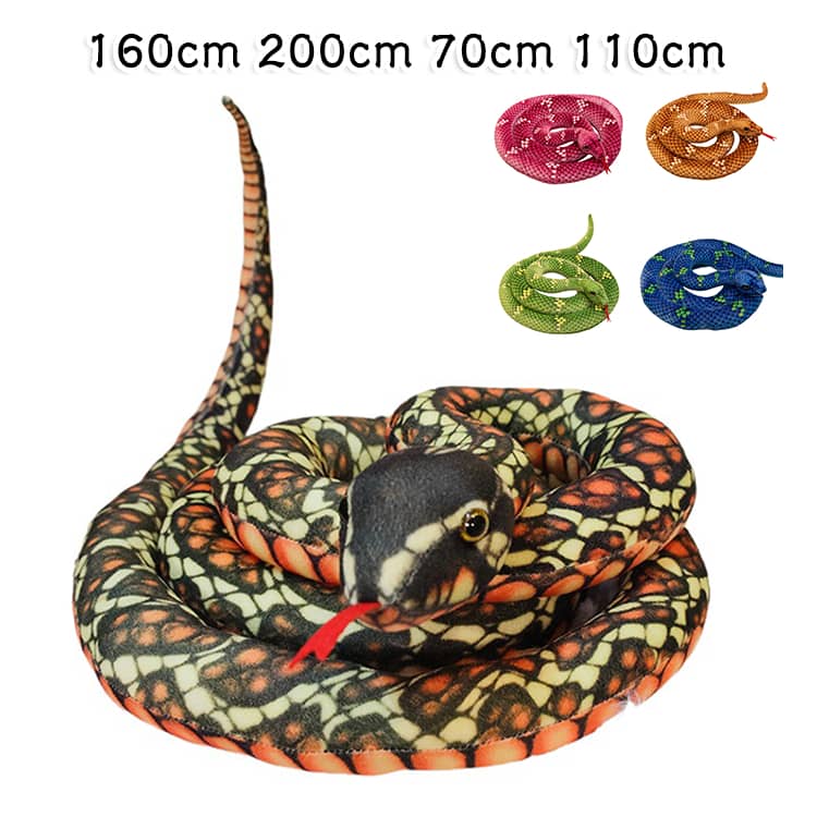 Cuchillo Adultos Serpiente Páginas Interiores Interiores Grandes Interiores Reales Niñas Animales Juguetes Serpiente Niños Niños Regalos Interesante Serpiente Cura Dulce Real Divertido Gran Almohada