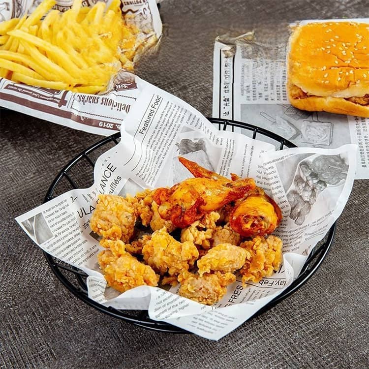 食品用 デリペーパー ワックスペーパー バーガーペーパー フードペーパー 包装紙 ...