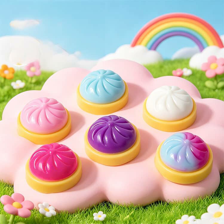 【15個セット】肉まん 中華まん 屋台 玩具 本格 ぷにぷに ふわふわ 景品 ストレス発散 スクイーズ 女の子 男の子 子ども 子供会 縁日 スクイーズ 祭り 【15個セット】肉まん おもちゃ ミニクレーン ゲームセンター theskeletonworks-10015149 THE SKELETON WORKS サンプル画像2