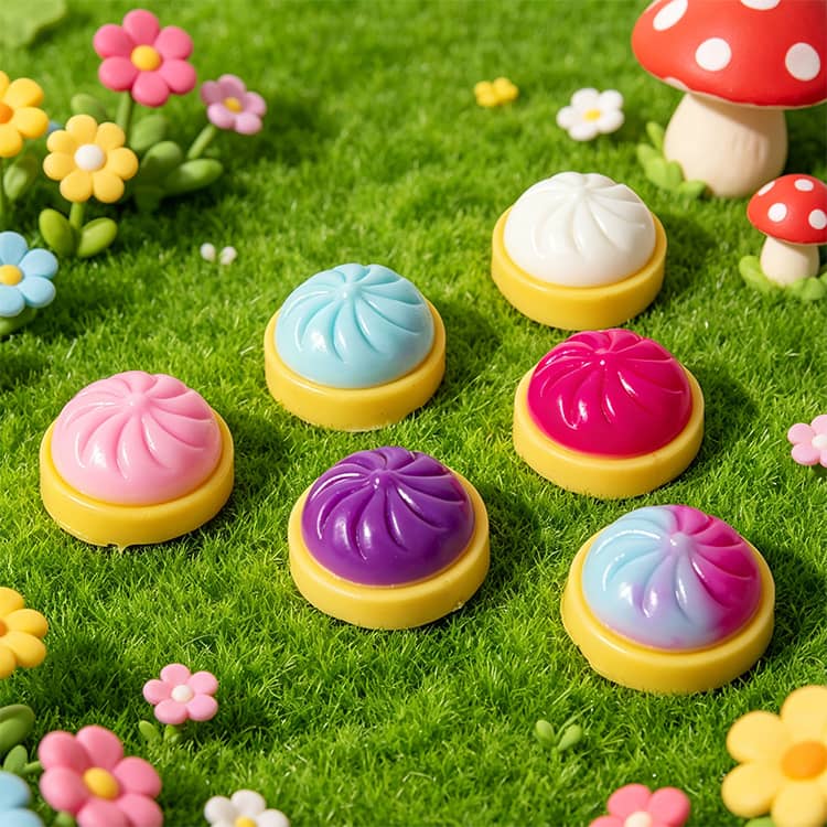 【15個セット】肉まん 中華まん 屋台 玩具 本格 ぷにぷに ふわふわ 景品 ストレス発散 スクイーズ 女の子 男の子 子ども 子供会 縁日 スクイーズ 祭り 【15個セット】肉まん おもちゃ ミニクレーン ゲームセンター theskeletonworks-10015149 THE SKELETON WORKS サンプル画像3
