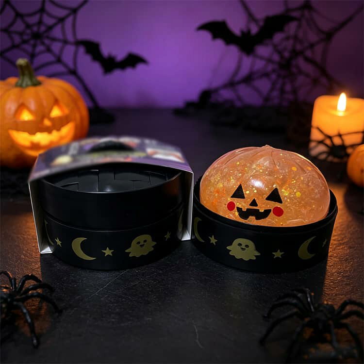 【12個セット】 SNSでバズり中！ハロウィン 肉まんスクイーズ ブラインドBOX 肉まん まんじゅう スクイーズ 蒸篭付き 8.5cm ぷにぷに かわいい おばけ やわらか もちもち ストレス解消 癒しグッズ おもちゃ プレゼント ギフト フィジェットトイ 握るおもちゃ theskeletonworks-10015473 THE SKELETON WORKS サンプル画像3