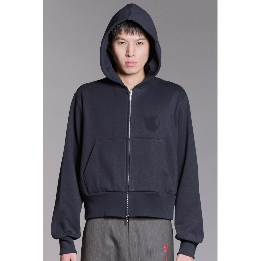 MASU | エムエーエスユー MB ZIP-UP HOODIE BLACK (B26U6CS001) 26SS 26春夏 フーディー パーカー ジップアップ ジップ MASU BOYS