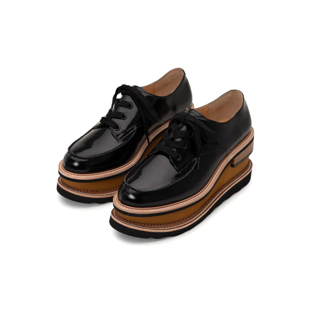 Maison MIHARA YASUHIRO|メゾンミハラヤスヒロ Double Sole Shoes　BLACK (B14FW710)  正規品 正規 新作 ミハラヤスヒロ ローファー ブランド レディース スニーカー