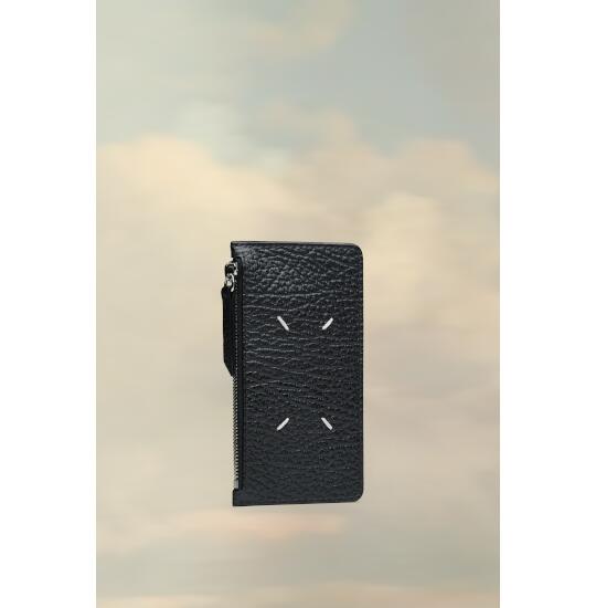 Maison Margiela 【メゾン マルジェラ】4ステッチカードホルダーウォレット BLACK (S56UI0143P4455T8013) 24SS 24春夏 小物 財布