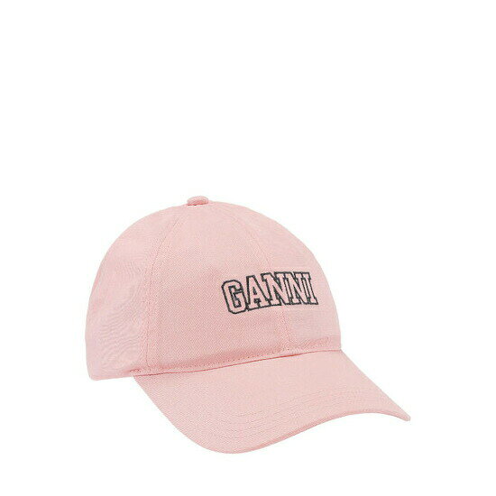 Rakuten - ＼店内全品10％OFFクーポン配布中／ GANNI【ガニー】LILAC EMBROIDERED LOGO CAP SWEET LILAC ( A5084) 24AW 24秋冬 キャップ ロゴキャップ