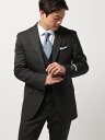 スーツ メンズ スリーピース 2つボタン FORMAL グレンチェック FIT CH22 チャコールグレー スーツスクエア ザ・スーツカンパニー オールシーズン...