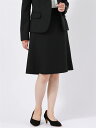 【当店限定価格30%OFF】フレアスカート レディース NIKKE ナチュラルストレッチ ウールツイル 無地 ブラック ホワイト・ザ・スーツカンパニー スーツス...