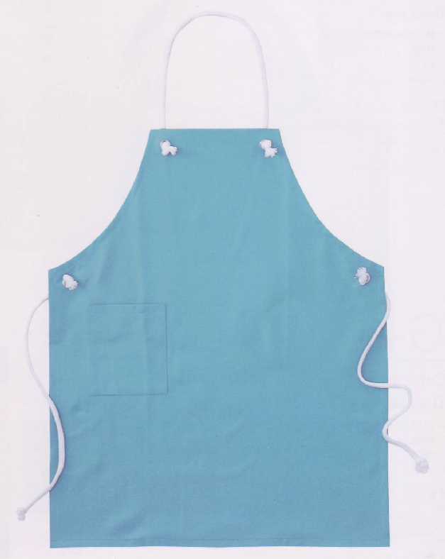 レザー胸当てエプロン （サロンエプロン 胸あて前掛け 業務用エプロン黒など全12色）